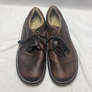 Dr. Martens Brown Leather Lace up Oxford Lug Sole Size 14